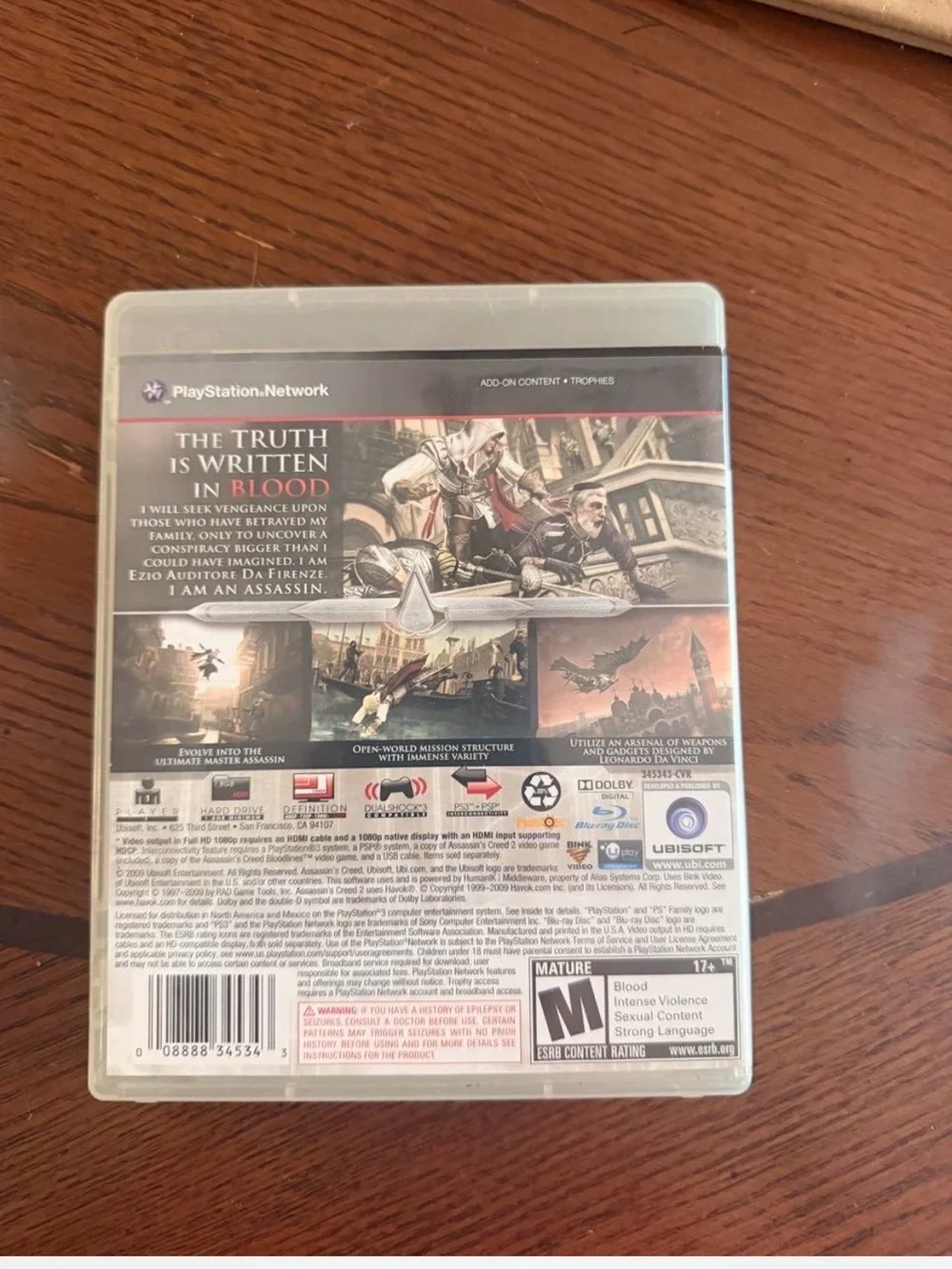 Playstation 3 assassin creed